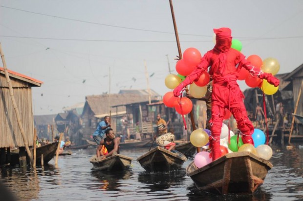 Jelili Atiku, photo ©Quentin Cornet